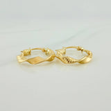 Candongas Remi 1.45gr / 3/4 in / Oro Amarillo 18K %