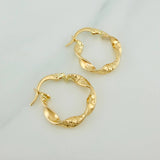 Candongas Remi 1.45gr / 3/4 in / Oro Amarillo 18K %