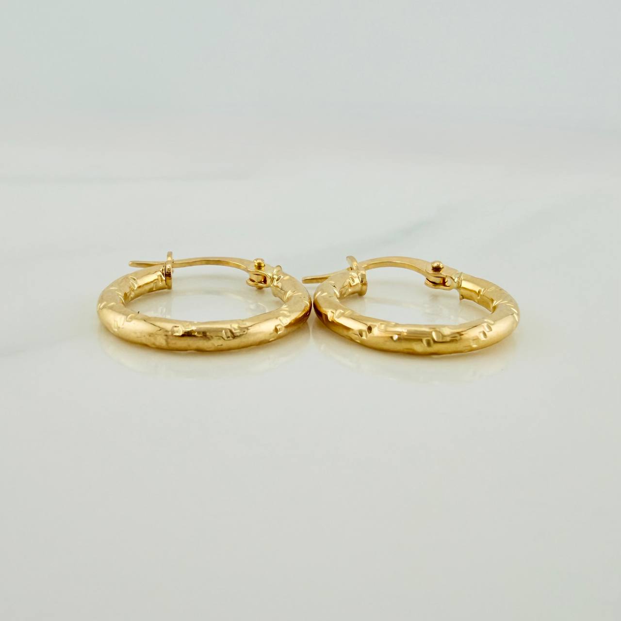 Candongas Abi 1.25gr / 3/4 in / Oro Amarillo 18K %