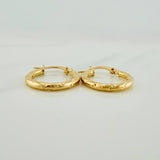 Candongas Abi 1.25gr / 3/4 in / Oro Amarillo 18K %