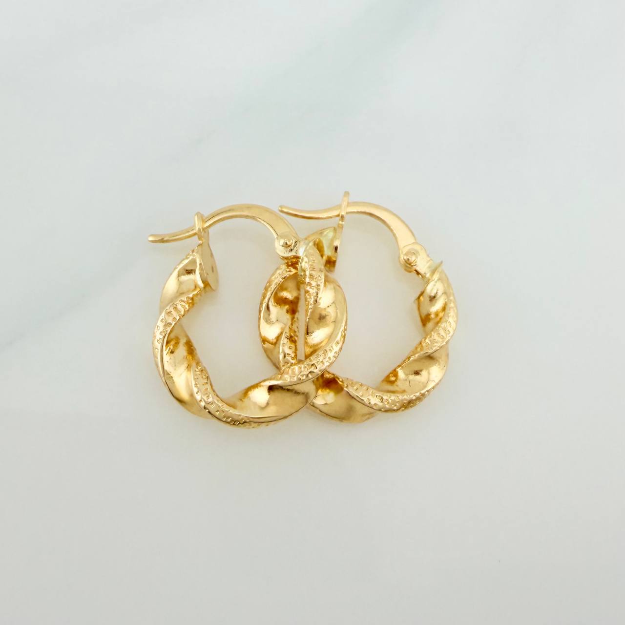 Candongas Demi 1.65gr / 3/4 in / Oro Amarillo 18K %