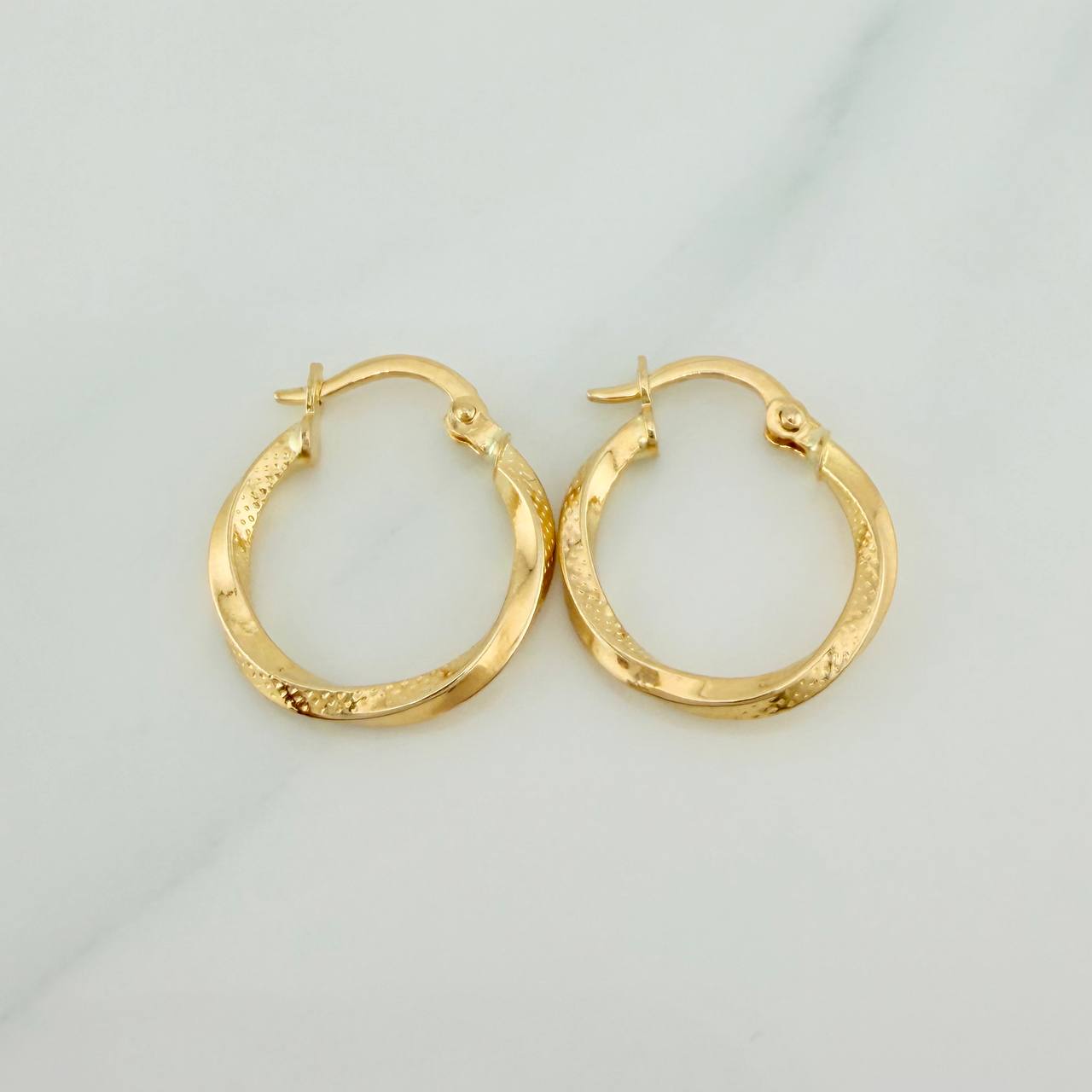 Candongas Eve 1gr / 3/4 in / Oro Amarillo 18K %