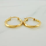 Candongas Eve 1gr / 3/4 in / Oro Amarillo 18K %