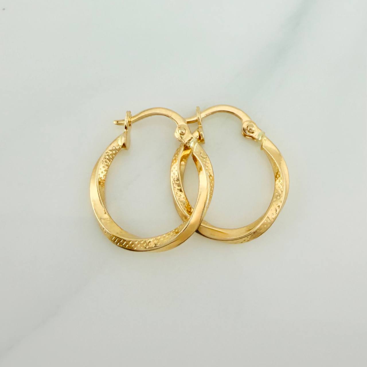 Candongas Eve 1gr / 3/4 in / Oro Amarillo 18K %