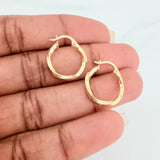 Candongas Eve 1gr / 3/4 in / Oro Amarillo 18K %