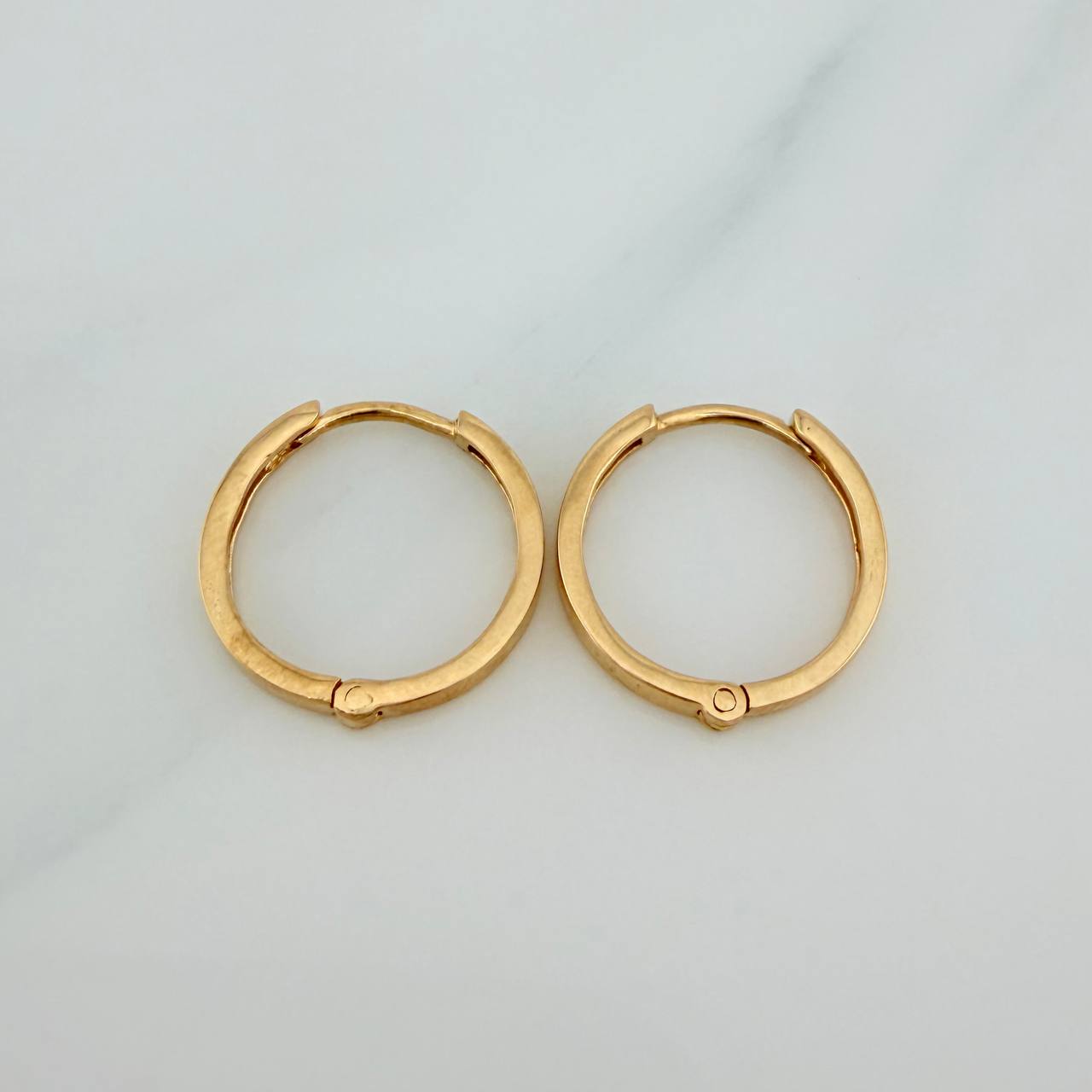 Candongas Carril 3gr / 3/4 in / Oro Amarillo 18K %