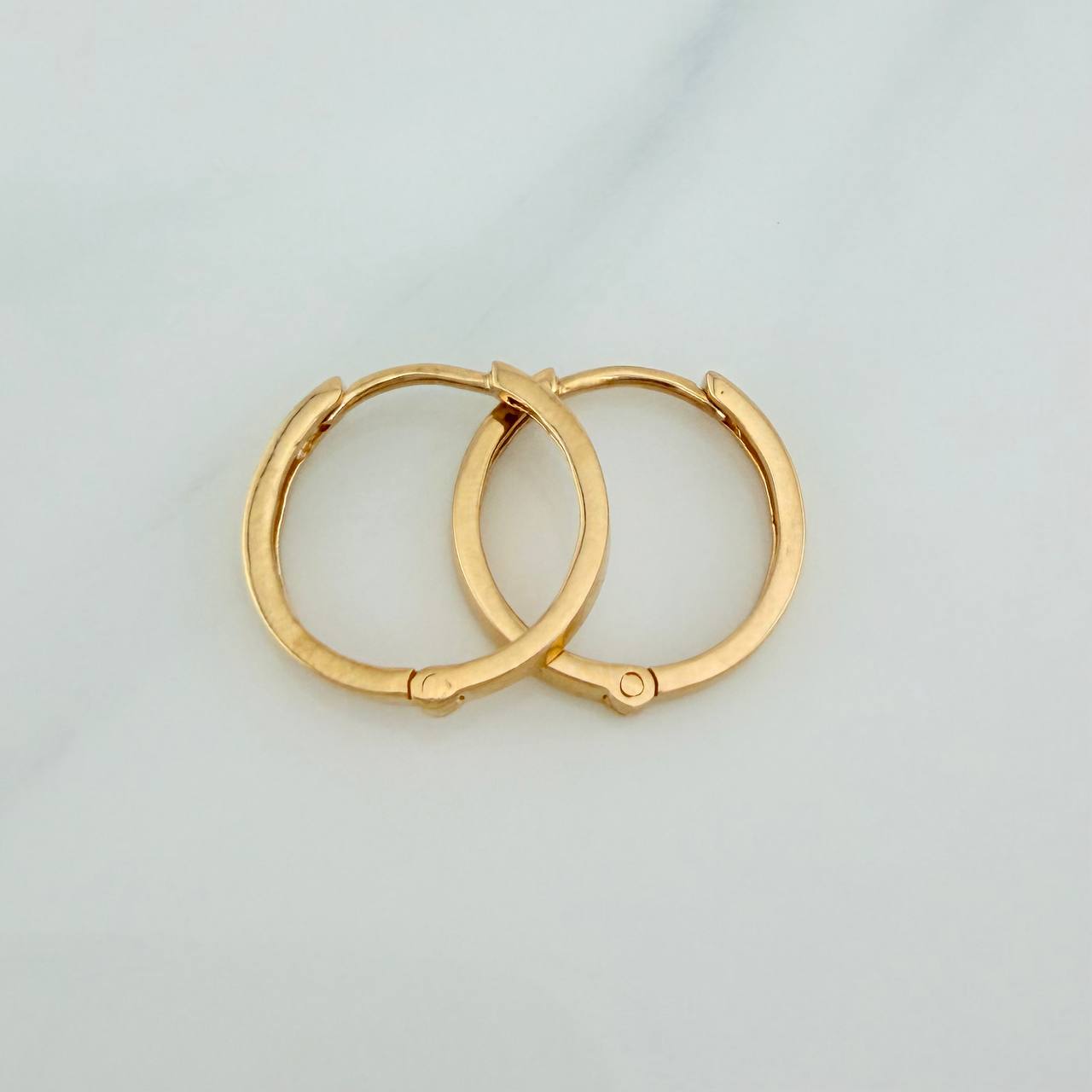 Candongas Carril 3gr / 3/4 in / Oro Amarillo 18K %