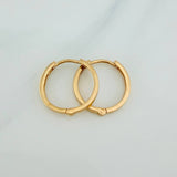 Candongas Carril 3gr / 3/4 in / Oro Amarillo 18K %