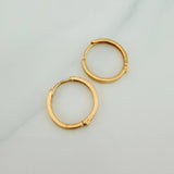 Candongas Carril 3gr / 3/4 in / Oro Amarillo 18K %