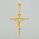 Dije Cruz Cristo 3.15gr / 2 1/4 in / Oro Amarillo 18K %