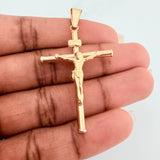 Dije Cruz Cristo 2.8gr / 2 in / Oro Amarillo 18K %