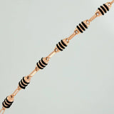 Rustic Barrel Chain 13.65gr / 25 1/4 in / 4mm Rose Gold 18K %