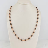 Rustic Barrel Chain 13.65gr / 25 1/4 in / 4mm Rose Gold 18K %