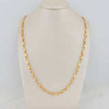Rustic Spike Chain 11.2gr / 24 1/2 in / 3.9mm 18K Yellow Gold %