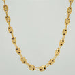 Rustic Screw Chain 14.75gr / 24 1/4 in / 4.3mm 18K Yellow Gold %