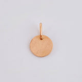 Dije Placa Letra A 0.9gr / 1/2 in / Oro Rosa 18K ©