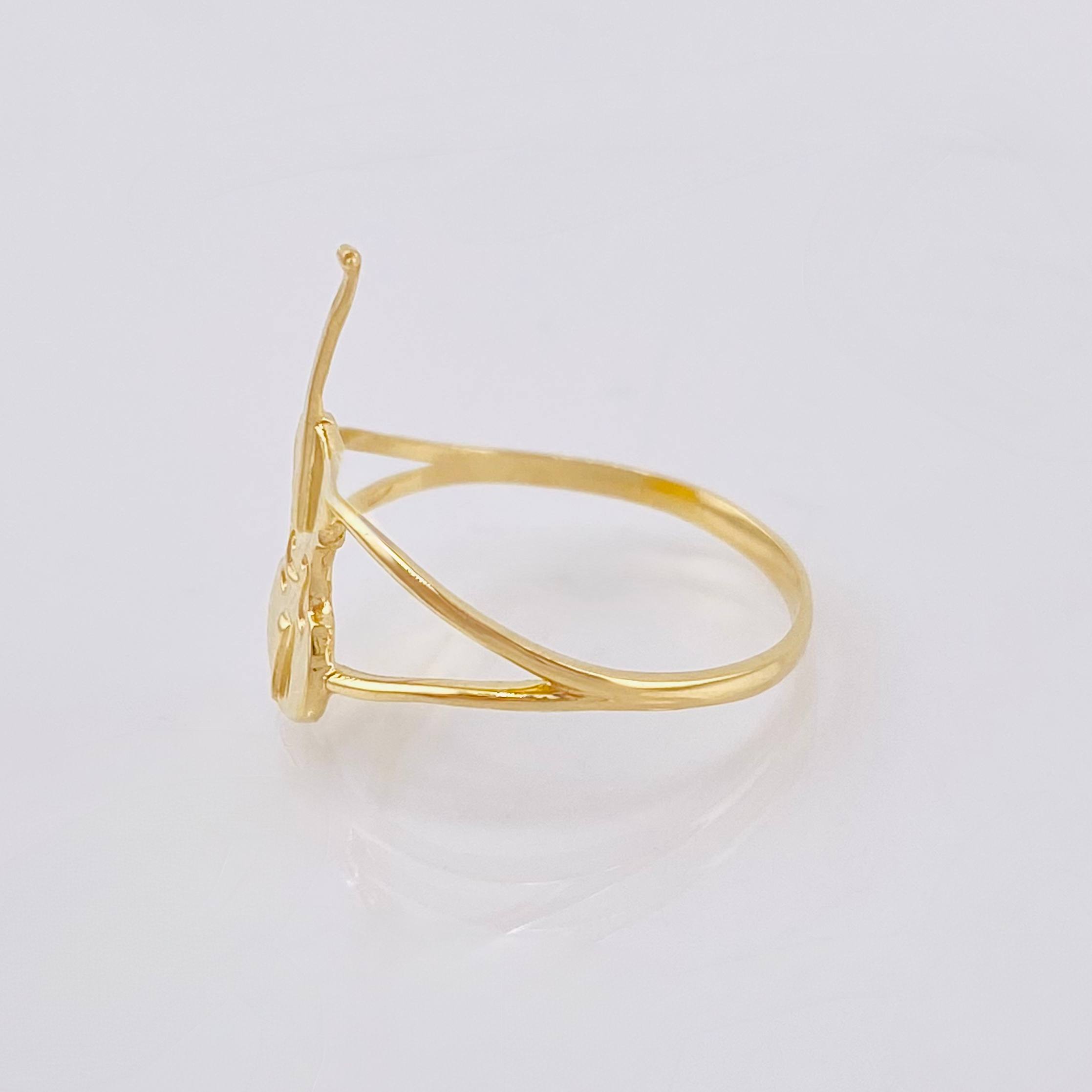 Ring Cello 1.35gr / T6 / 18K Yellow Gold