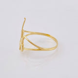 Anillo Violonchelo 1.4gr / T7 1/4 / Oro Amarillo 18K ©