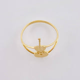 Anillo Violonchelo 1.4gr / T7 1/4 / Oro Amarillo 18K ©