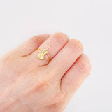 Anillo Violonchelo 1.4gr / T7 1/4 / Oro Amarillo 18K ©