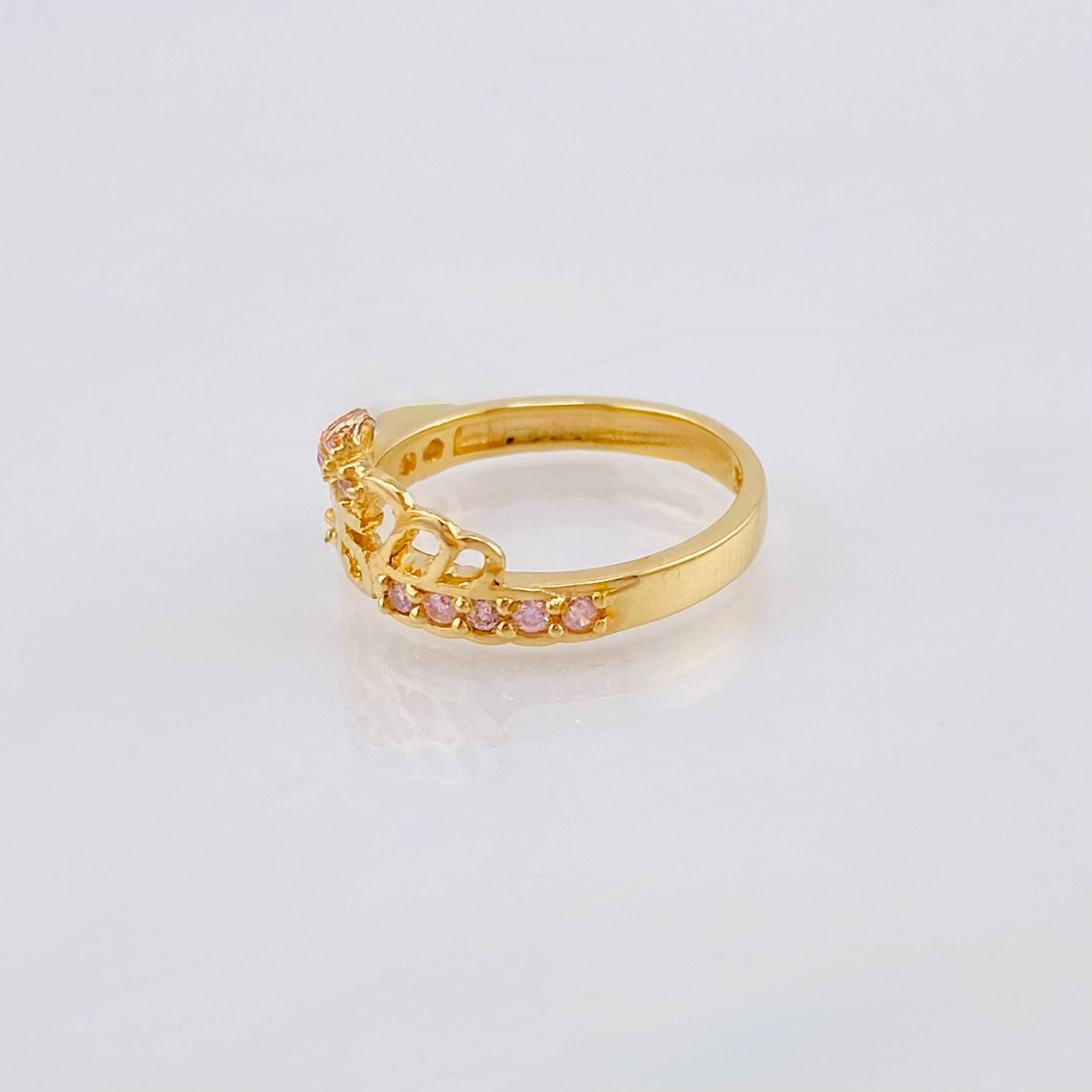 Anillo 15´S 2.85gr / T5 3/4 / Oro Amarillo 18K *