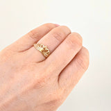 Anillo 15´S 2.85gr / T5 3/4 / Oro Amarillo 18K *