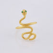 Anillo Serpiente 2.5gr / T6 3/4 / Oro Amarillo 18K *