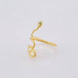 Anillo Serpiente 2.5gr / T6 3/4 / Oro Amarillo 18K *