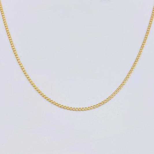 Cuban Links 3.2gr / 20 3/4 in / 2.3mm 18K Yellow Gold +1 ©