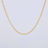 Cadena Cubana 3.2gr / 20 3/4 in / 2.3mm Oro Amarillo +1 18K ©