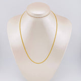Cadena Cubana 2.5gr / 17 3/4 in / 2.6mm Oro Amarillo +1 18K *