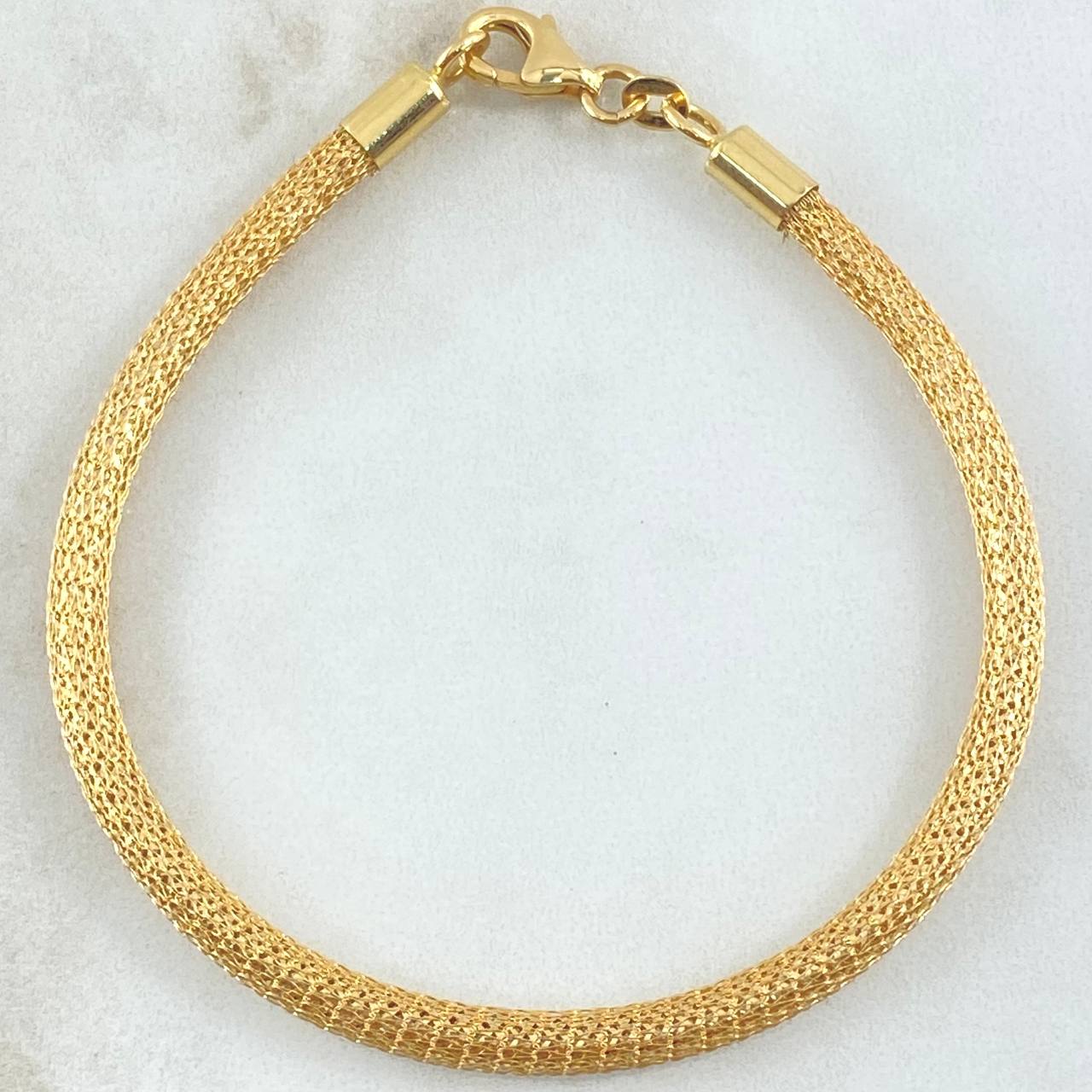 Bracelet Mesh 4.15gr / 8.1in / 3.8mm 18K Gold +4$