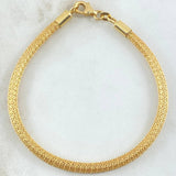Bracelet Mesh 4.15gr / 8.1in / 3.8mm 18K Gold +4$