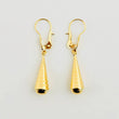 Candongas Lagrima 1gr / 1 1/4 in / Oro Amarillo 18K %