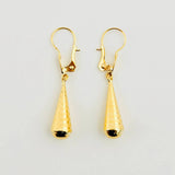 Candongas Lagrima 1gr / 1 1/4 in / Oro Amarillo 18K %