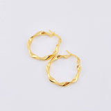 Candongas Amber 1.6gr / 1 in / Oro Amarillo 18K ©