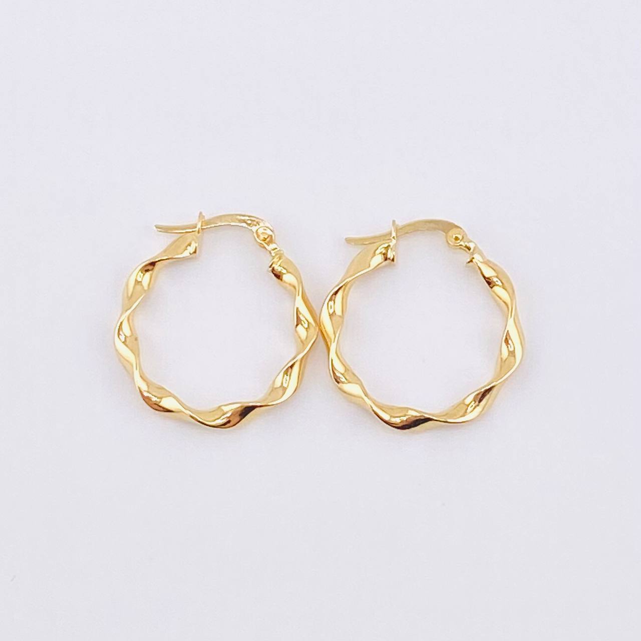 Candongas Amber 1.55gr / 1 in / Oro Amarillo 18K ©