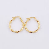 Candongas Amber 1.55gr / 1 in / Oro Amarillo 18K ©