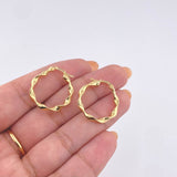 Candongas Amber 1.55gr / 1 in / Oro Amarillo 18K ©