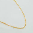 Cadena Aro Seguido 1.3gr / 17 3/4 in / 0.8mm Oro Amarillo +3 18K %