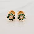 Topos Flor 0.85gr / 6.3mm Oro Amarillo 18K %