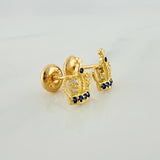 Topos Corona 1.05gr / 7mm Oro Amarillo 18K %