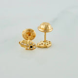 Topos Mano Hamsa 0.7gr / 4.2mm Oro Amarillo 18K %