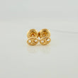 GC Stud Earrings 0.45gr / 4.24mm 18K Yellow Gold %
