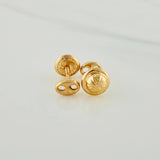 GC Stud Earrings 0.45gr / 4.24mm 18K Yellow Gold %