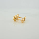 GC Stud Earrings 0.45gr / 4.24mm 18K Yellow Gold %