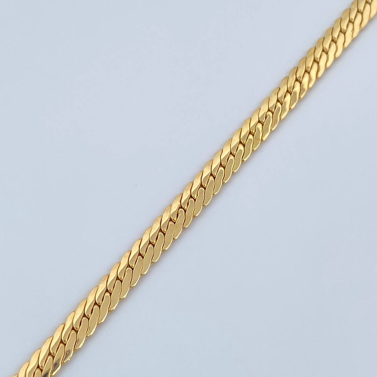 Pulso Serpiente 4.35gr / 19cm / 4mm Oro Amarillo +3 18K $