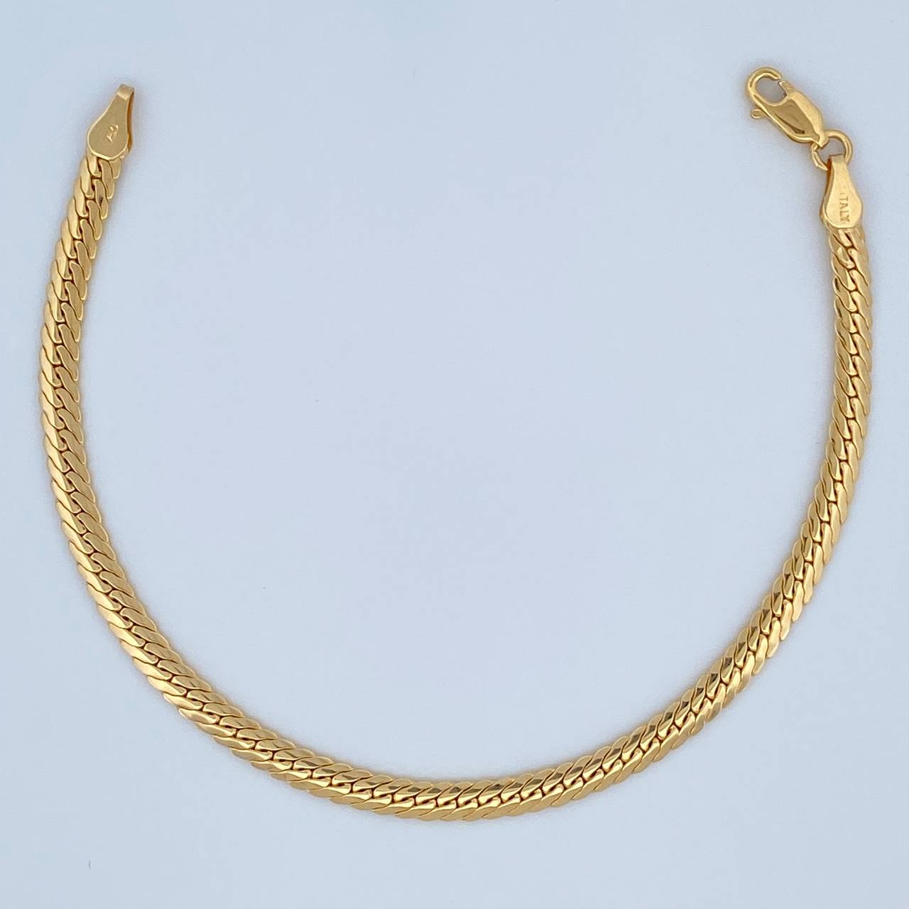 Pulso Serpiente 4.35gr / 19cm / 4mm Oro Amarillo +3 18K $