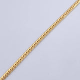 Flat Snake Bracelet 1.4gr / 7.6in / 2.1mm 18K Gold +3$