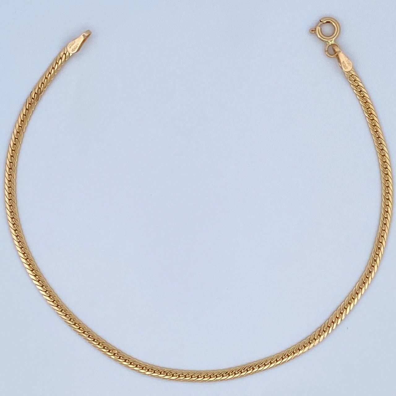 Pulso Serpiente 1.35gr / 19.5cm / 2.1mm Oro Amarillo +3 18K $